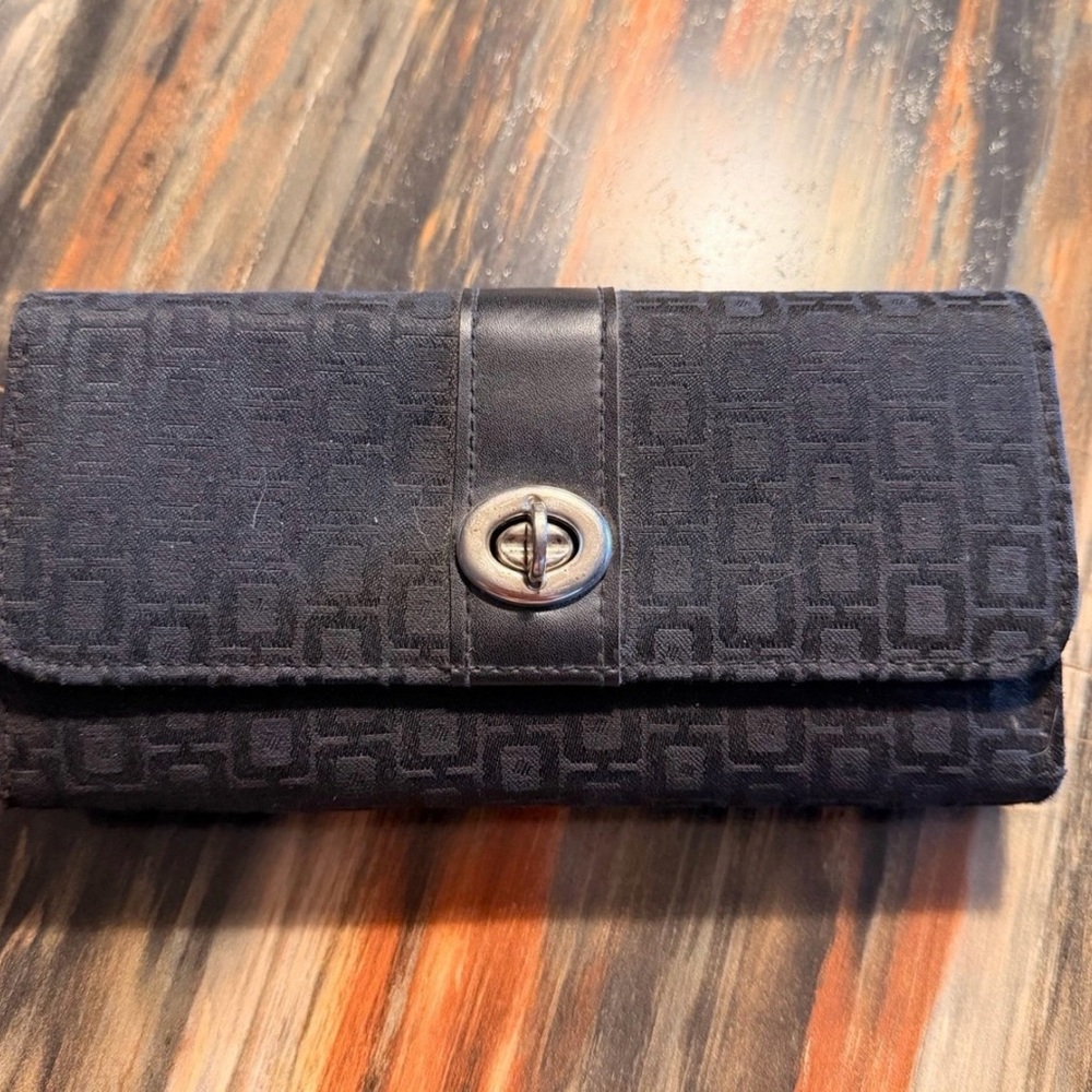Accessorize Black Fabric Women’s Wallet